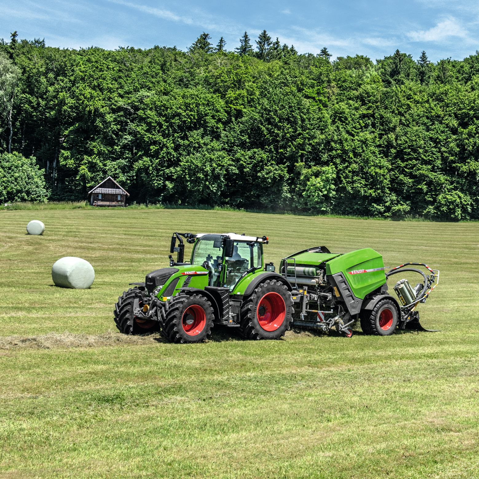 Fendt Rotana 130 F Combi – Kaliteli Yem İçin Balya ve Sarma Bir Arada
