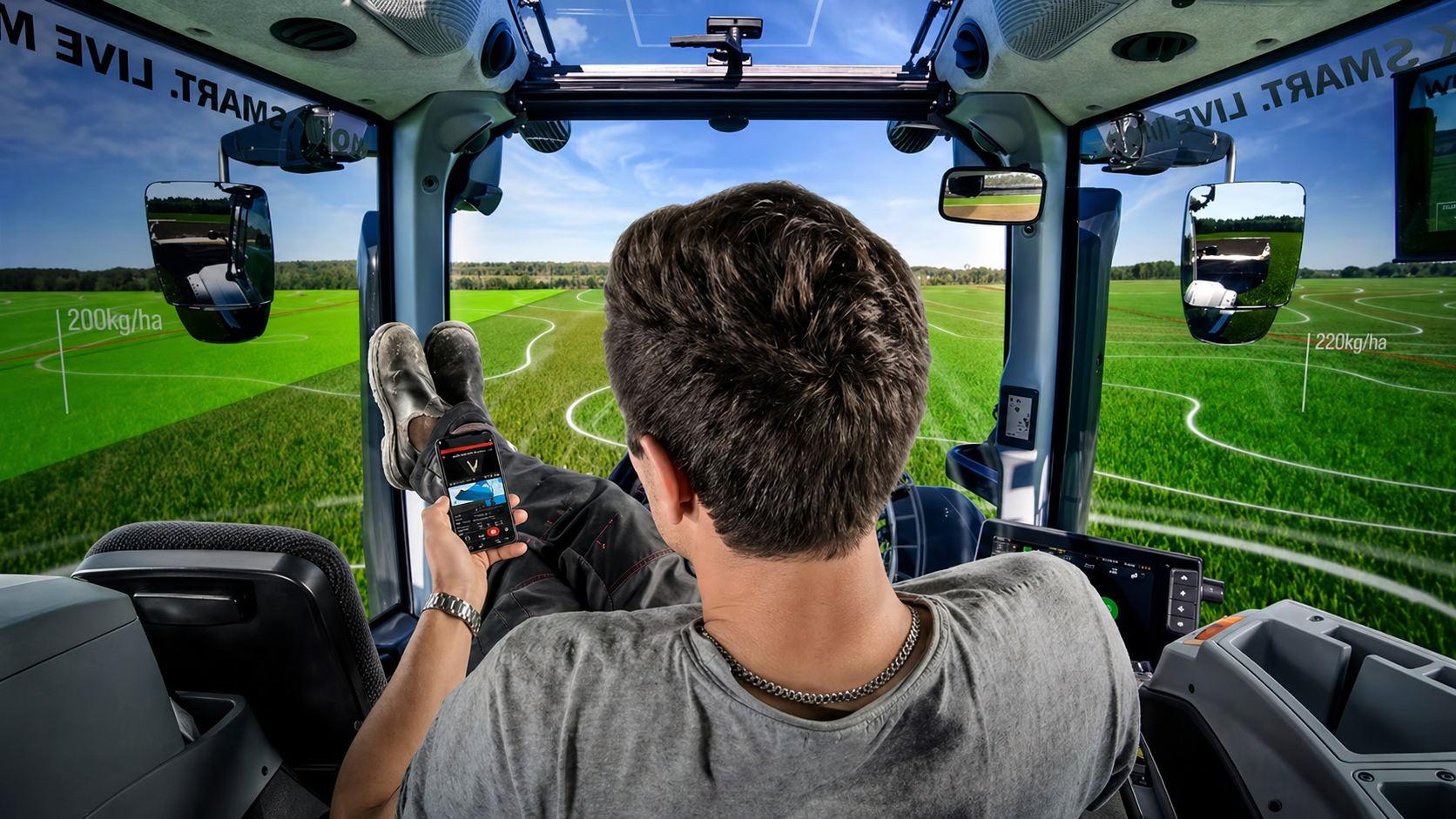 Valtra G Serisi akıllı tarım sayfası